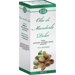 olio di mandorle dolci 100% naturale 500 ml ESI